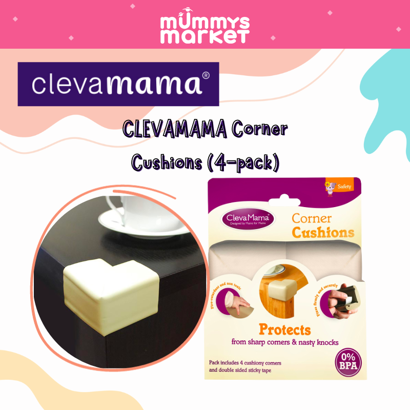 Clevamama Corner Cushions (4-Pack)